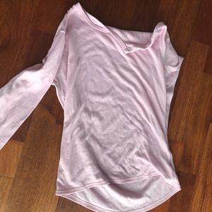 Pink long sleeve t shirt